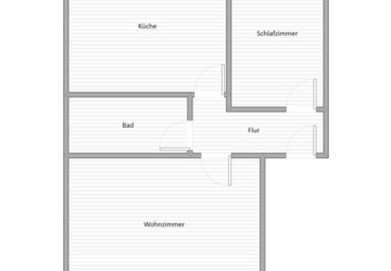 Wohnung Oberhausen Alt-Oberhausen - 2 Zimmer, 54 m&sup2;, 400&euro; | Angebot:27354272