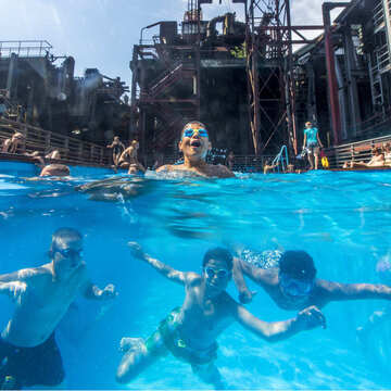 Werksschwimmbad - Badespaß auf der Kokerei Zollverein 21.07.2026 Kokerei Zollverein