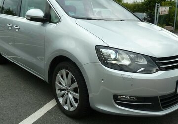 VW Sharan 2.0 TDI DSG Panorama Navi Leder 7 Sitze + 175.000 km 16.900 &euro; Ratingen 40885