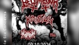 Belphegor & Krisiun & more - Praise The Beast European Tour 2026